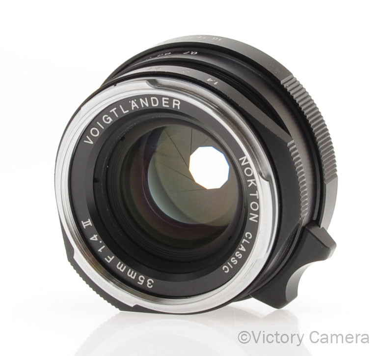 Voigtlander Nokton Classic 35mm f1.4 II MC Wide Angle Lens for Leica M [EXC+] - Victory Camera