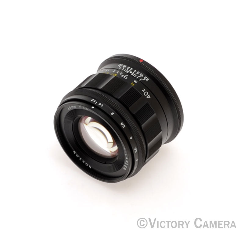 Voigtlander Nokton 40mm f1.2 for Nikon Z Mount [MINT-]