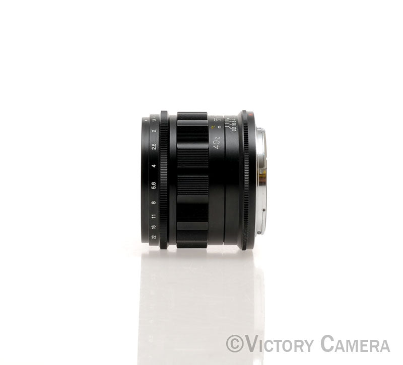 Voigtlander Nokton 40mm f1.2 for Nikon Z Mount [MINT-]