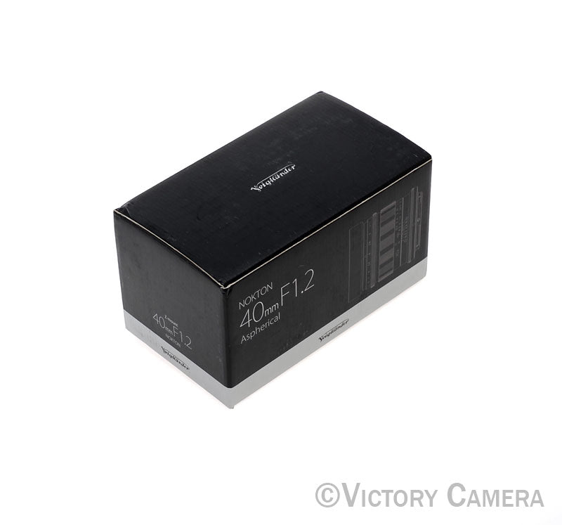 Voigtlander Nokton 40mm f1.2 for Nikon Z Mount [MINT-]