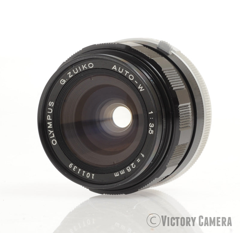 Olympus Rare G.Zuiko 28mm f3.5 Auto-W Wide Lens for M42 Screw Mount [E