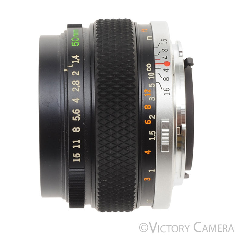 Olympus G.Zuiko 50mm f1.4 Auto-S OM Manual Focus Prime Lens [EXC+] - Victory Camera