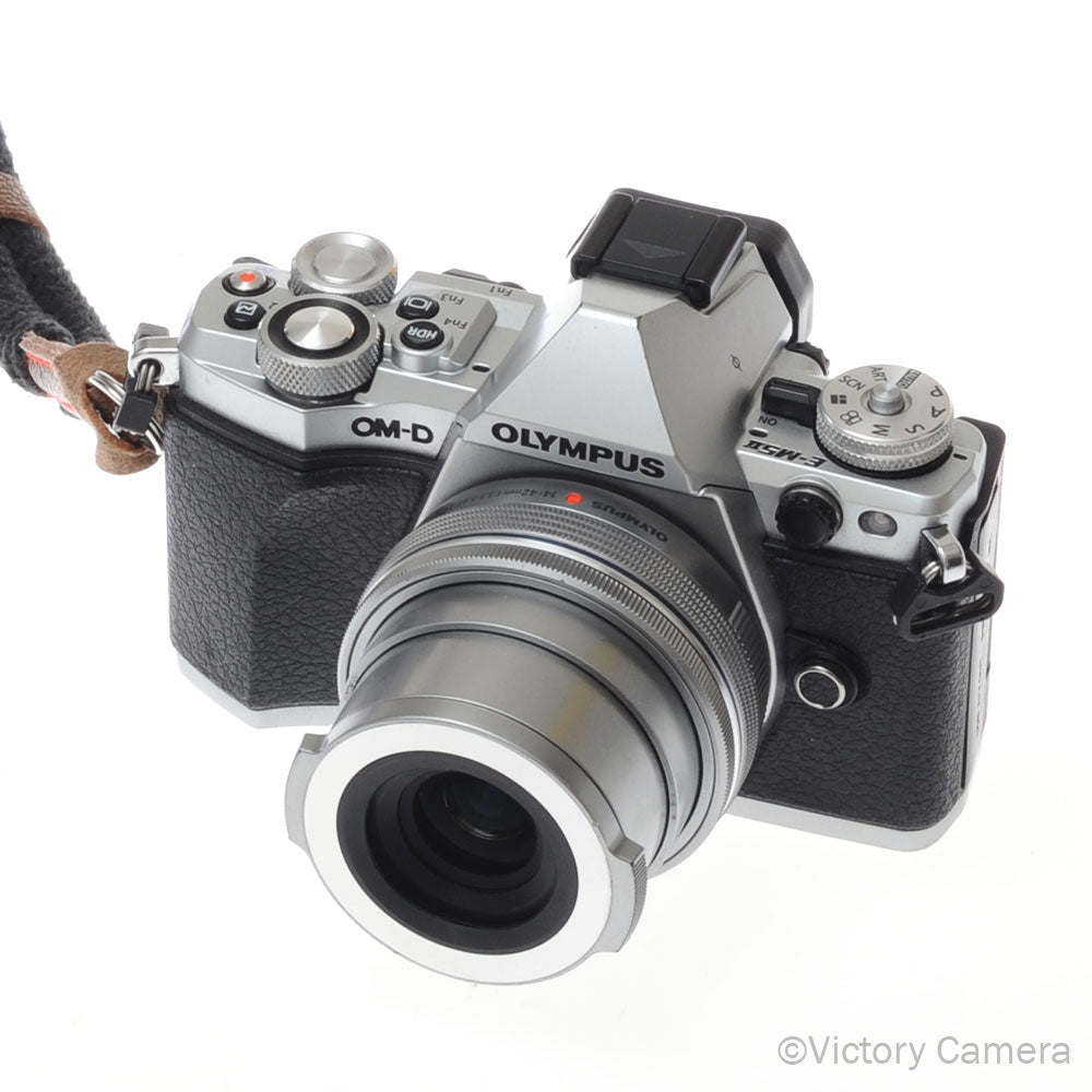 Olympus OM-D E-M5 II 16.1MP Mirrorless Digital Camera w/ 14-42mm Lens [EXC] - Victory Camera