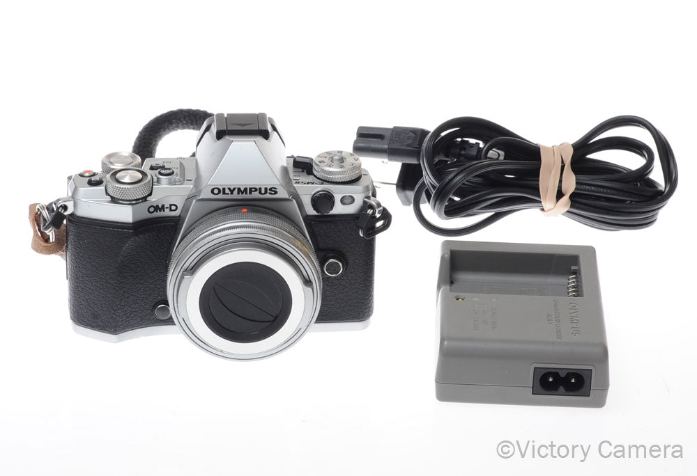 Olympus OM-D E-M5 II 16.1MP Mirrorless Digital Camera w/ 14-42mm Lens [EXC] - Victory Camera