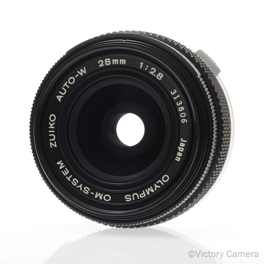 Olympus OM Zuiko Auto-W 28mm f2.8 MC Wide Angle Prime Lens [EXC] image 1