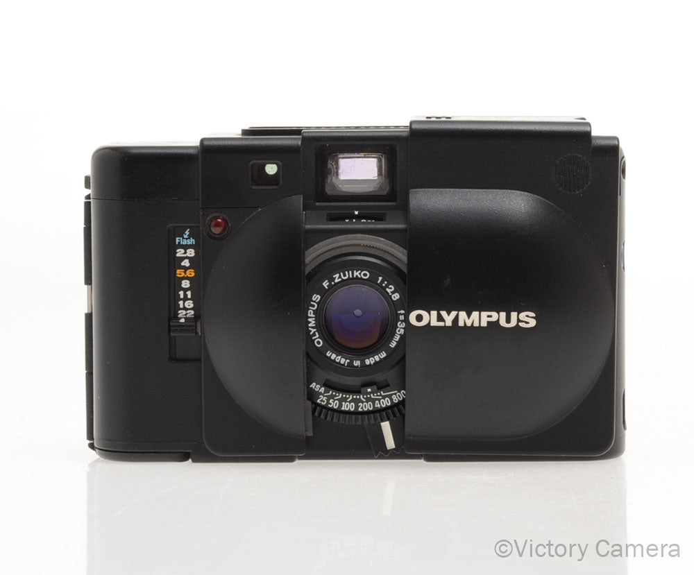 Olympus XA 35mm Rangefinder Film Camera w/ 35mm f2.8 Lens [EXC] - Victory Camera