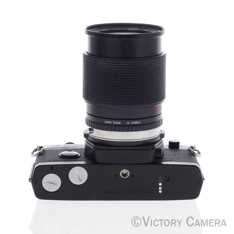 Olympus OM-2S Program Black Film Camera Body w/ 28-85mm Zoom Lens [EXC-] - Victory Camera