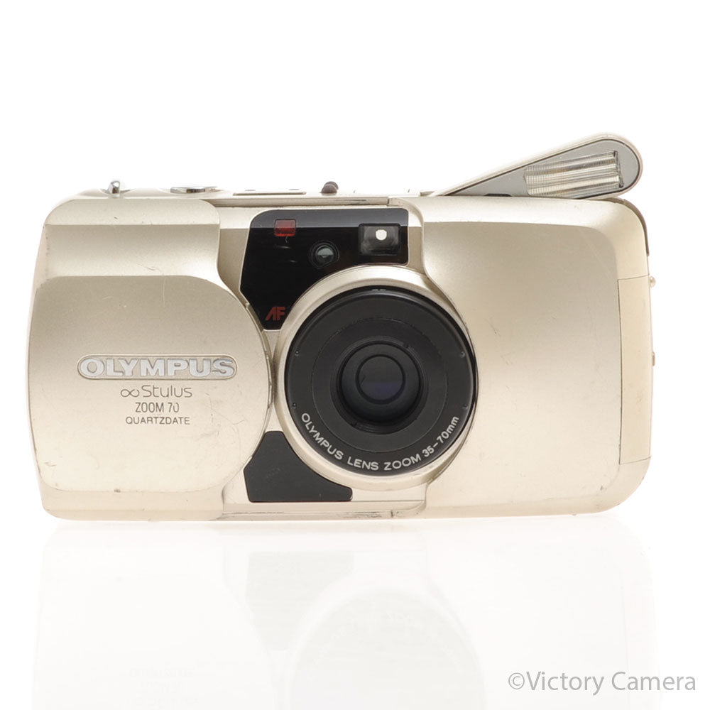 Olympus Stylus Zoom 70 35mm Point & Shoot Film Camera [EXC-] - Victory Camera