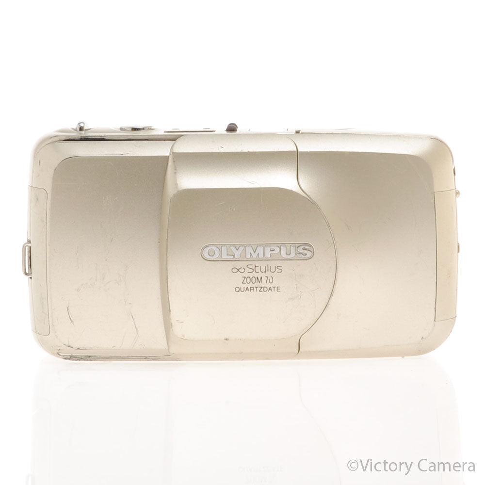 Olympus Stylus Zoom 70 35mm Point & Shoot Film Camera [EXC-] - Victory Camera