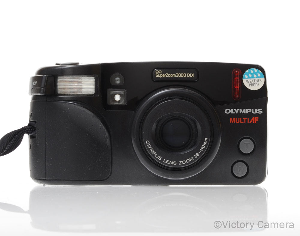 Olympus Superzoom 3000 DLX 35mm Point & Shoot Film Camera [EXC] image 1