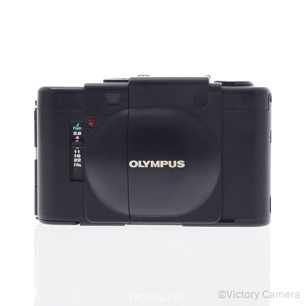 Olympus XA 35mm Rangefinder Film Camera w/ 35mm f2.8 Lens - Victory Camera