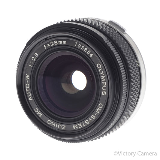 Olympus OM Zuiko Auto-W 28mm f2.8 Wide Angle Prime Lens [EXC+] image 2