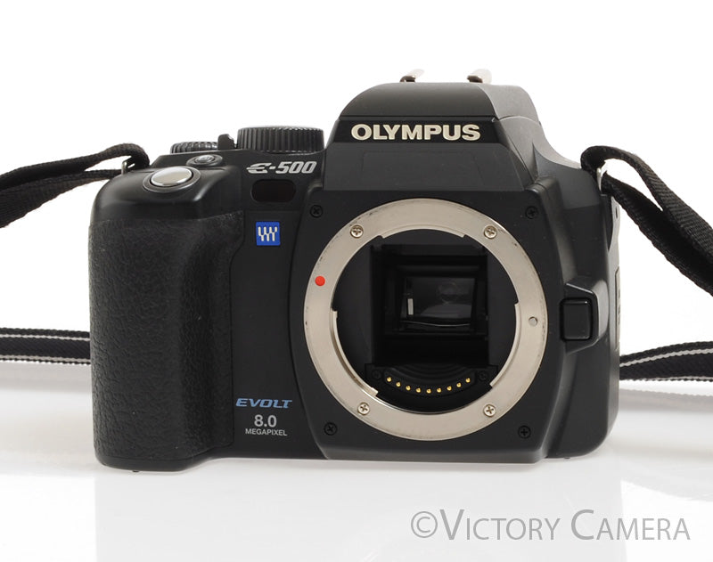 Olympus Evolt E-500 8MP Camera Body -Clean- - Victory Camera