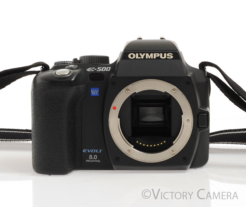Olympus Evolt E-500 8MP Camera Body -Clean- - Victory Camera