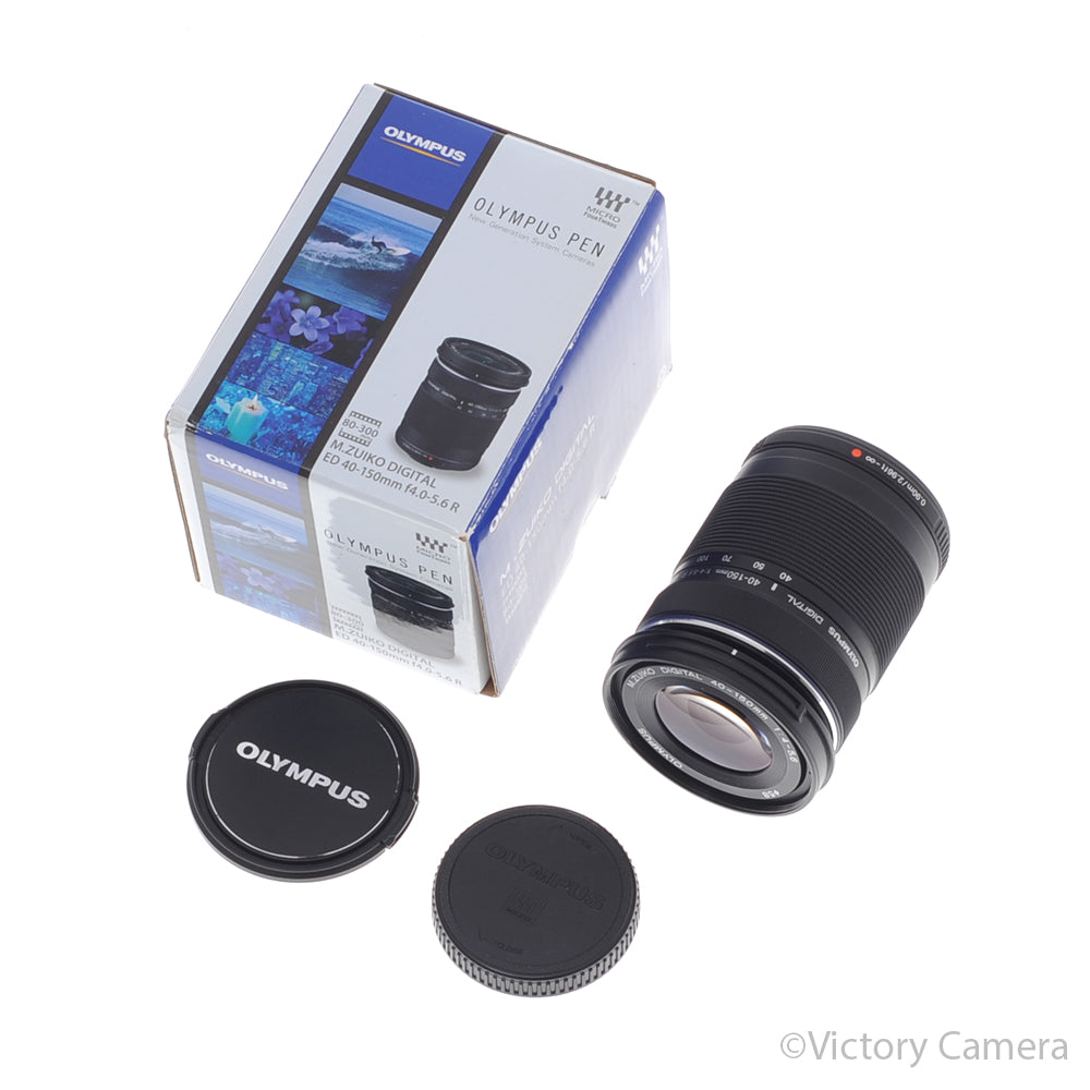 Olympus Zuiko Digtal ED 40-150mm f4-5.6 MSC Zoom Lens for m4/3 [MINT-] - Victory Camera