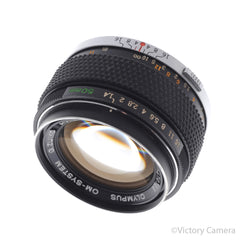 Olympus 50mm f1.4 Zuiko MC Auto-S OM Manual Focus Prime Lens [EXC]