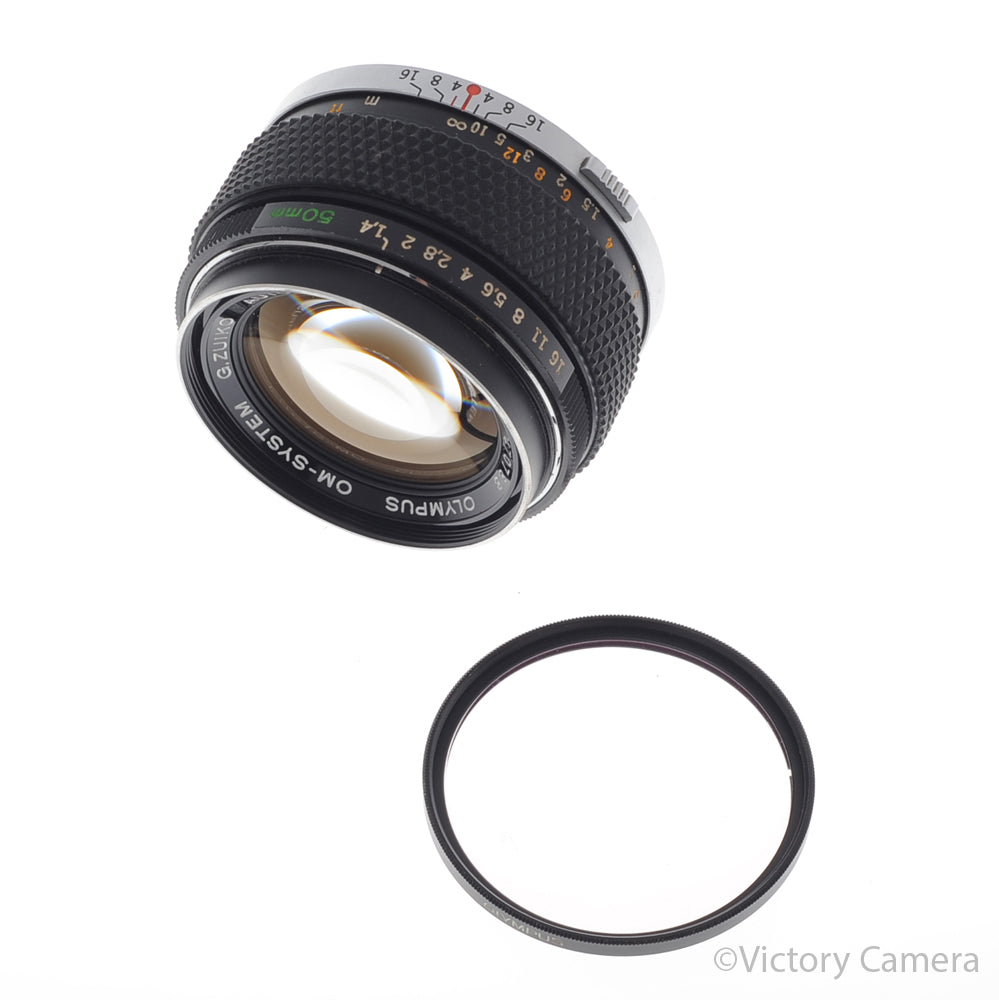 Olympus 50mm f1.4 Zuiko MC Auto-S OM Manual Focus Prime Lens [EXC] image 5