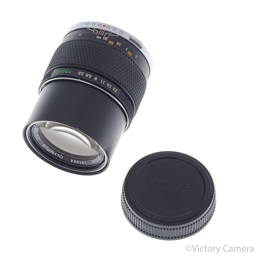 Olympus Auto-T 135mm f3.5 E.Zuiko Telephoto Prime Lens for OM [EXC+] image 5