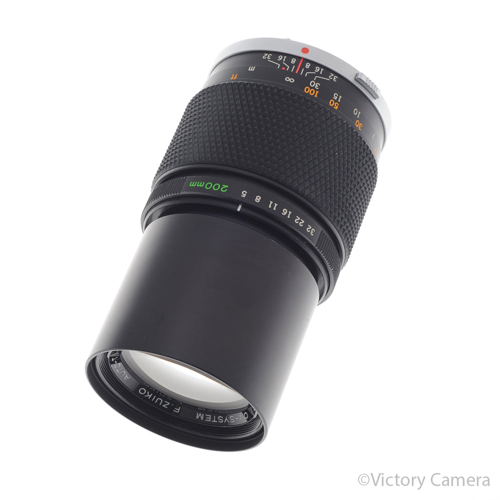 Olympus E.Zuiko 200mm f4 Auto-T Telephoto Prime Lens for OM Mount [EXC+] image 1