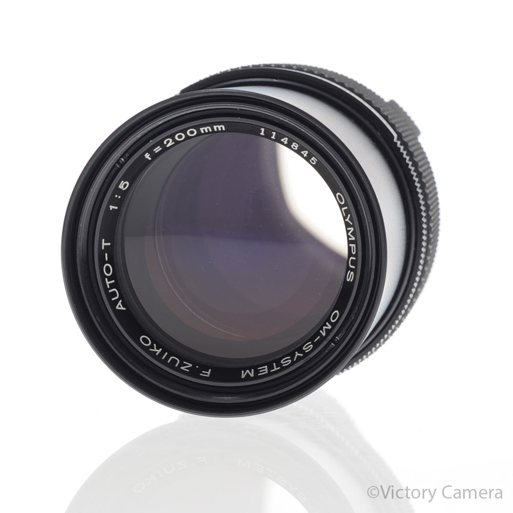 Olympus E.Zuiko 200mm f4 Auto-T Telephoto Prime Lens for OM Mount [EXC+] image 2
