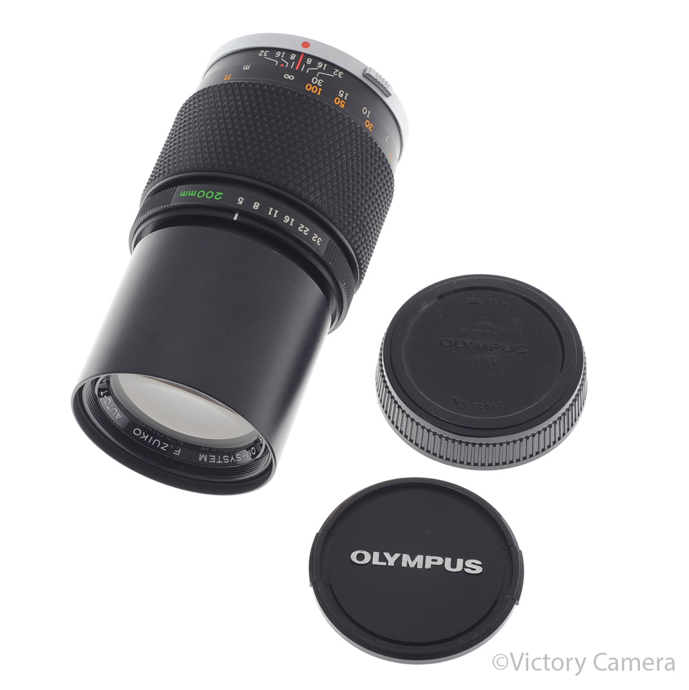Olympus E.Zuiko 200mm f4 Auto-T Telephoto Prime Lens for OM Mount [EXC+] image 5