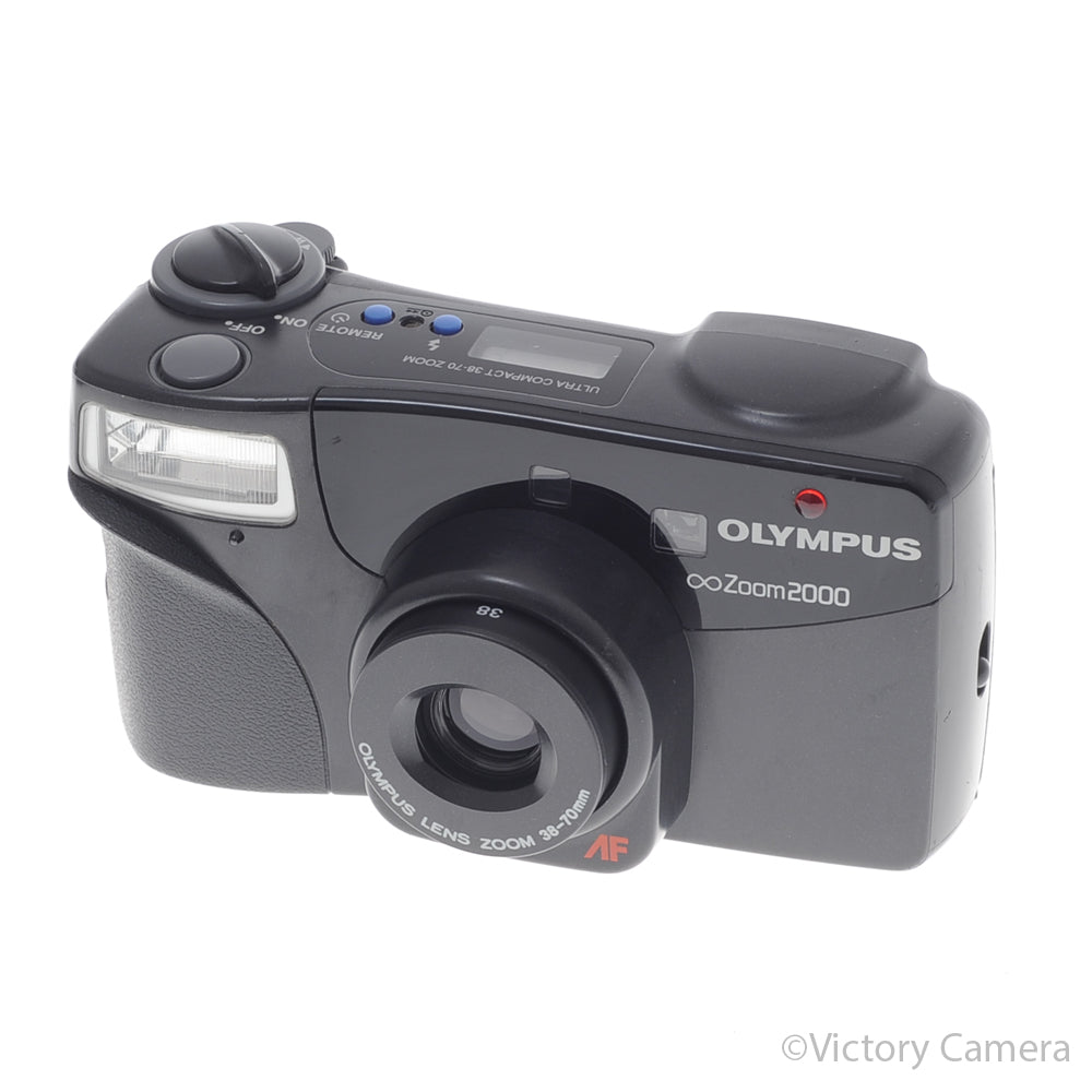 Olympus Infinity Zoom 2000 35mm Point & Shoot Film Camera [EXC] - Victory Camera