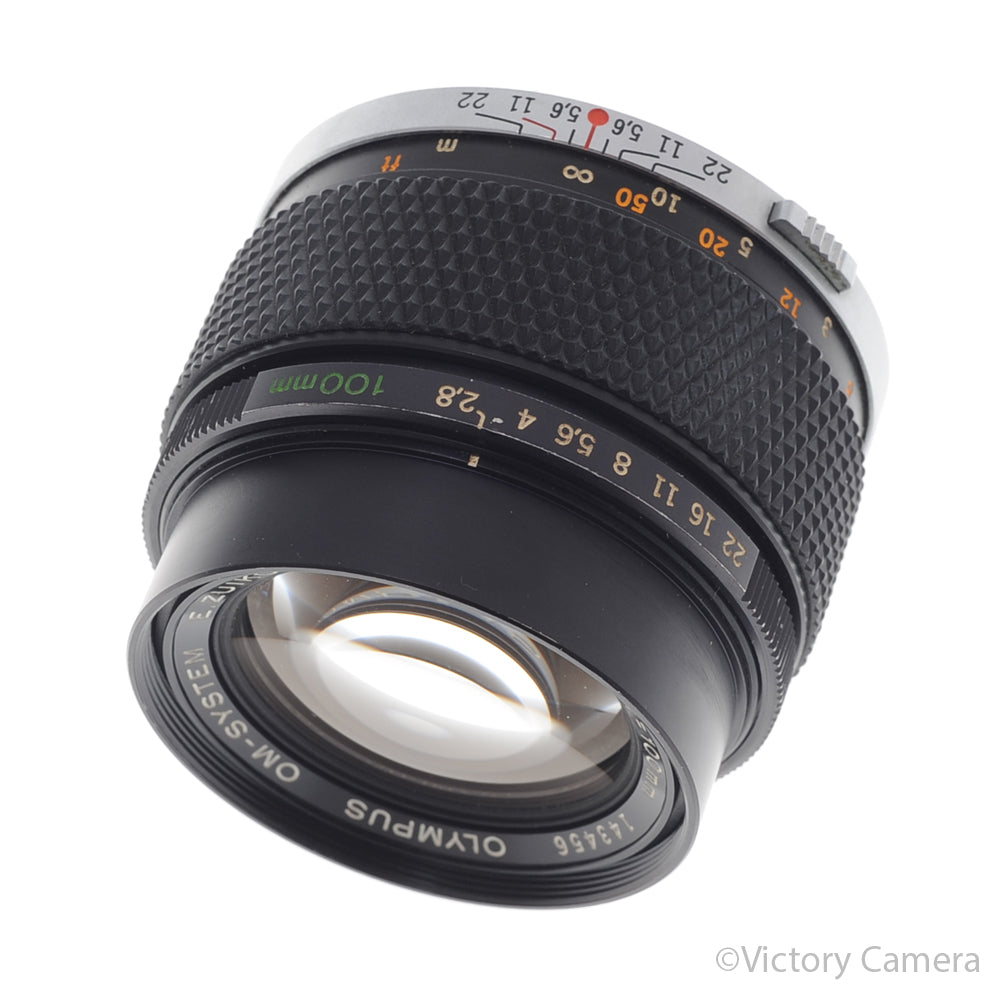 Olympus OM 100mm f2.8 E.Zuiko Telephoto Portrait Prime Lens [EXC] image 1