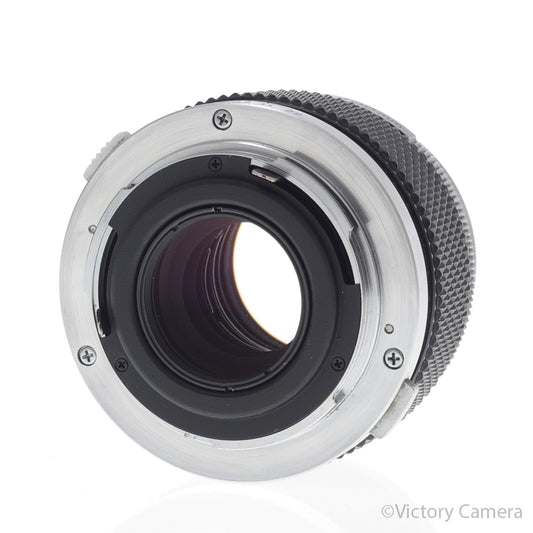 Olympus OM 100mm f2.8 E.Zuiko Telephoto Portrait Prime Lens [EXC] - Victory Camera