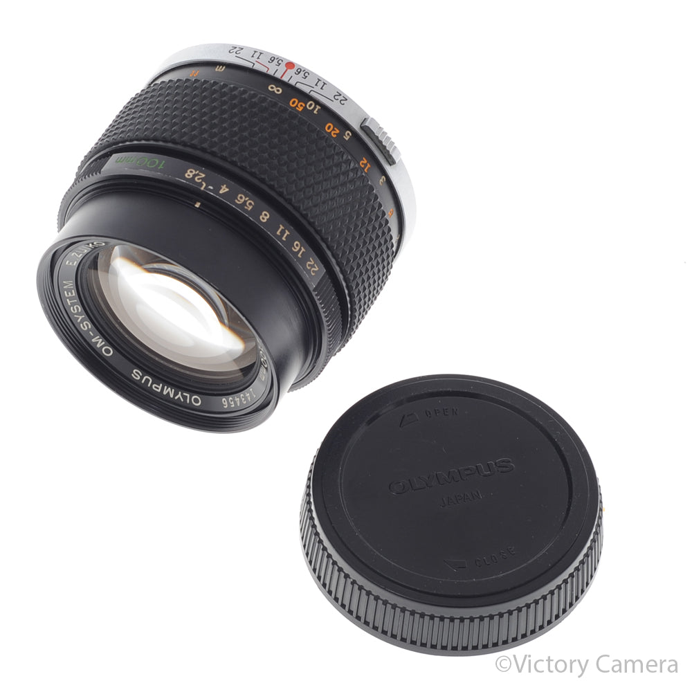Olympus OM 100mm f2.8 E.Zuiko Telephoto Portrait Prime Lens [EXC] image 4