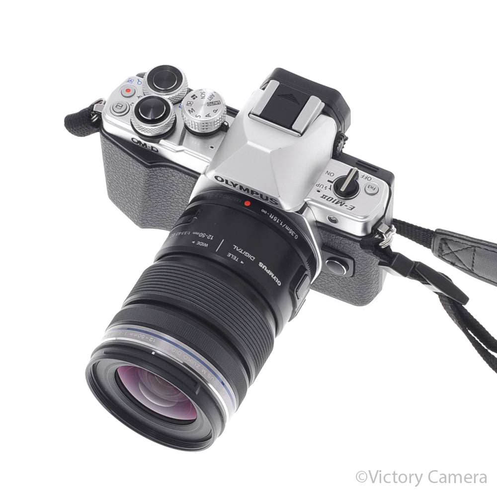 Olympus OM-D E-M10 II 16.1MP Mirrorless Camera w/ 12-50mm Zoom [EXC+] - Victory Camera