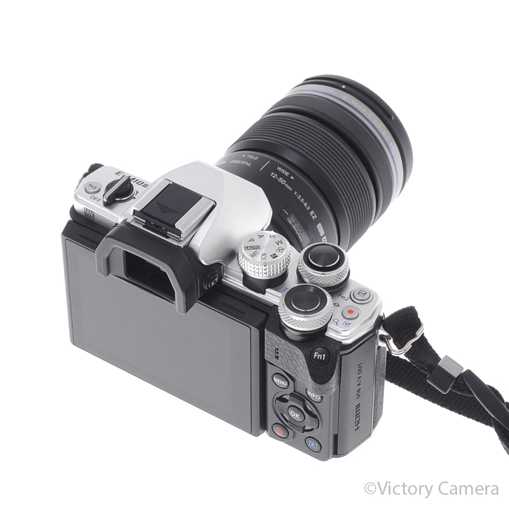 Olympus OM-D E-M10 II 16.1MP Mirrorless Camera w/ 12-50mm Zoom [EXC+] - Victory Camera