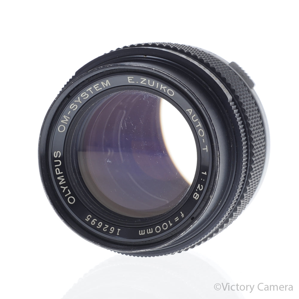 Olympus OM 100mm f2.8 E.Zuiko Telephoto Portrait Prime Lens [GOOD] image 2