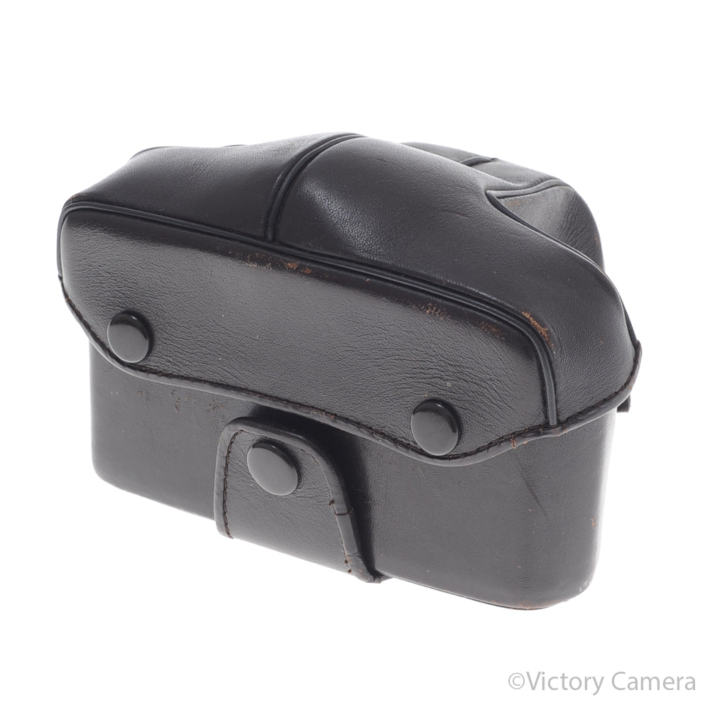 Olympus Original Brown Leather Fitted Ever Ready Case for OM-1, OM [EXC] - Victory Camera