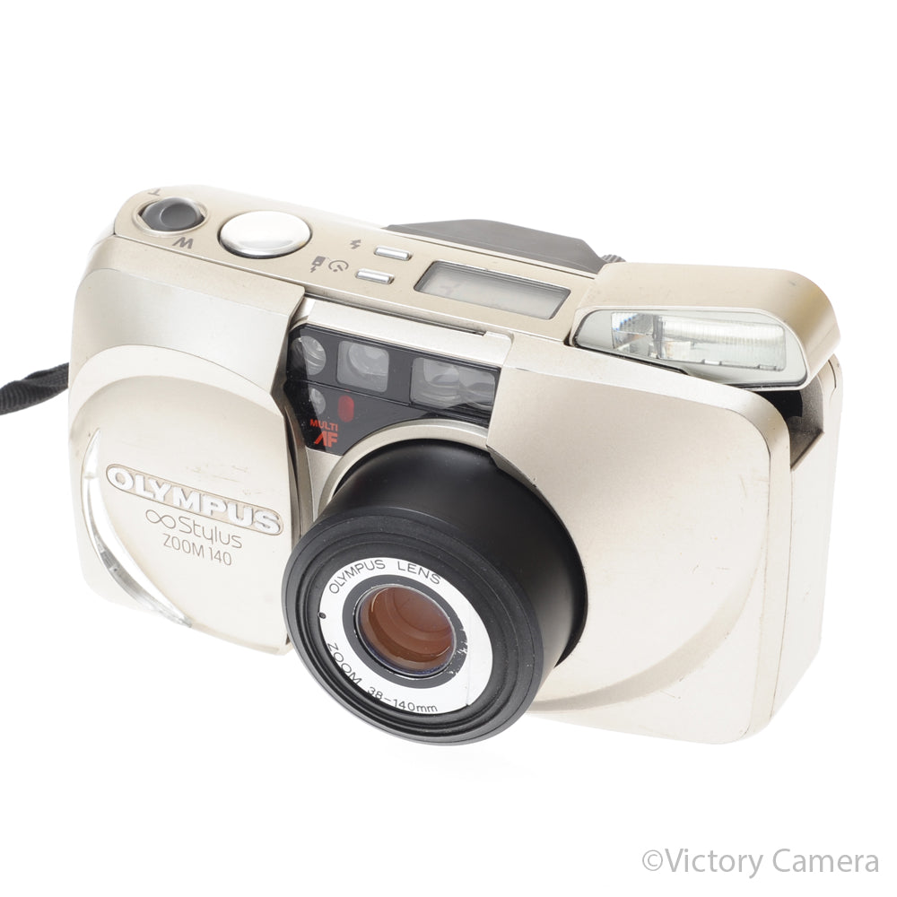 Olympus Stylus Zoom 140 38-140mm All Weather 35mm Point & Shoot C [EXC-] image 2