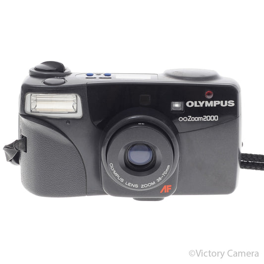 Olympus Infinity Zoom 2000 35mm Point & Shoot Film Camera [EXC] - Victory Camera