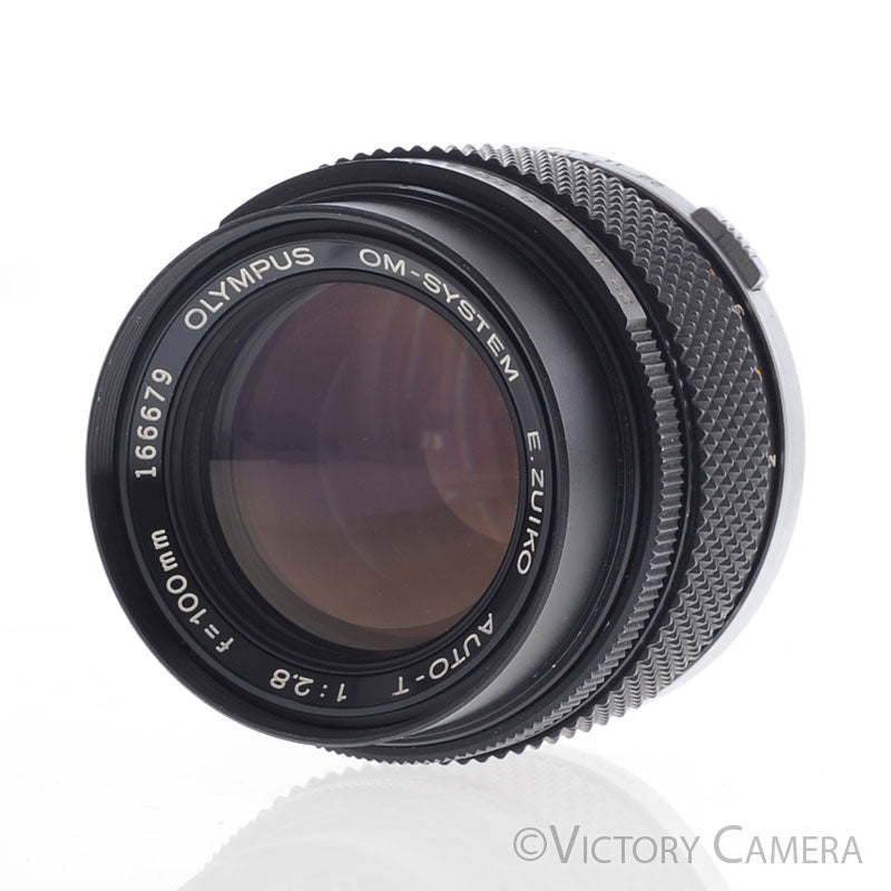 Olympus OM 100mm f2.8 E.Zuiko Telephoto Portrait Prime Lens [EXC-]