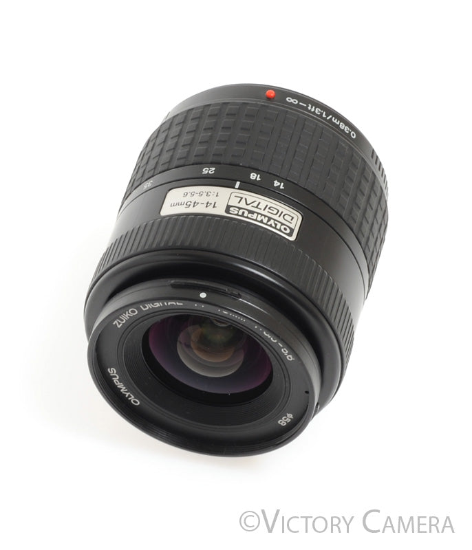Olympus Digital 14-45 f3.5-5.6 Zuiko Zoom Lens for 4/3 [EXC] - Victory Camera