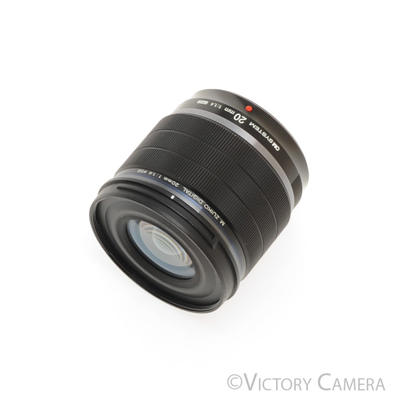 Olympus OM M.Zuiko 20mm f1.4 ED Pro For M43 [EXC+] - Victory Camera