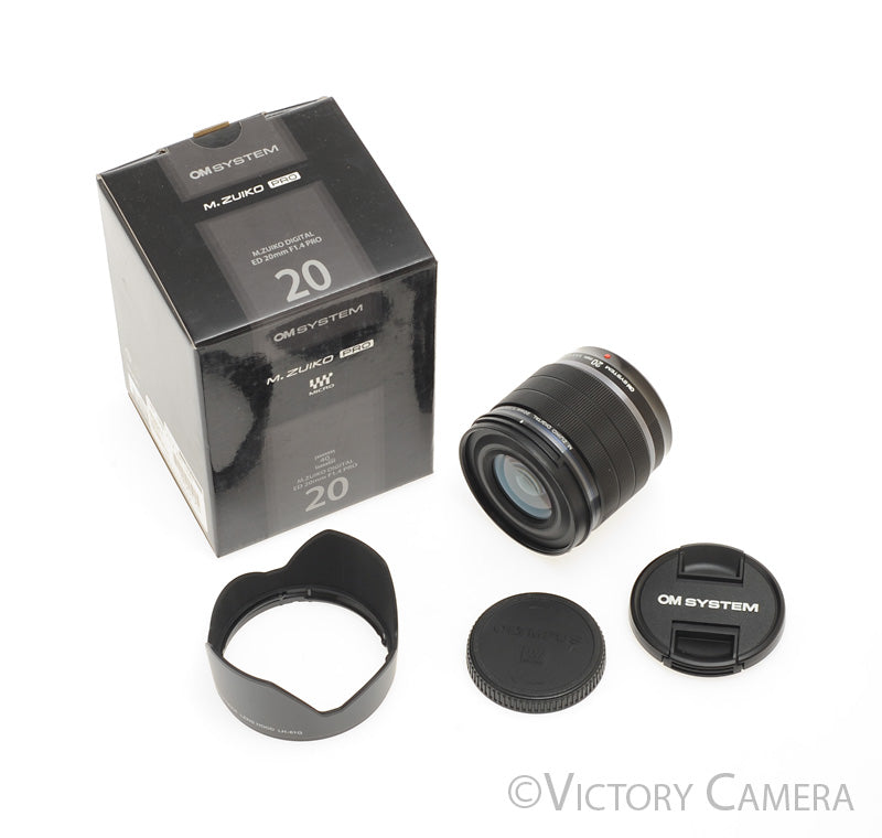 Olympus OM M.Zuiko 20mm f1.4 ED Pro For M43 [EXC+] - Victory Camera