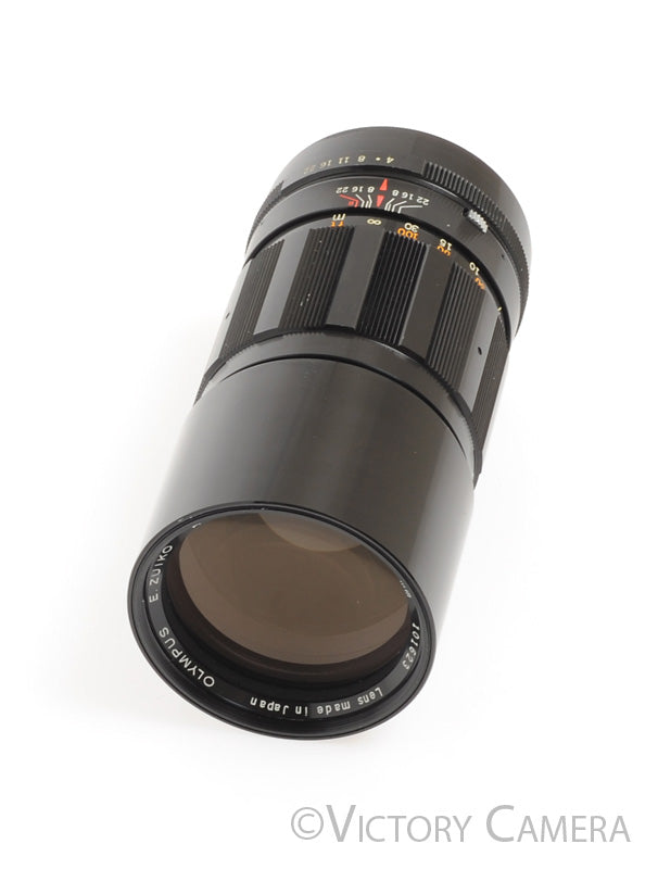Olympus v. Rare 200mm f4 E. Zuiko Lens for FTL M42 Screw Olympus v. Rare 200mm f4 E. Zuiko Lens for FTL M42 Screw