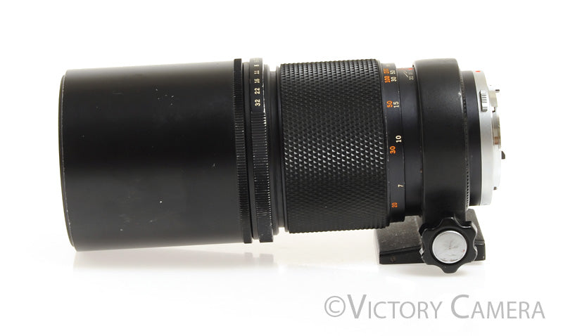 Olympus OM Zuiko 300mm f4.5 Auto-T Telephoto Prime Lens [EXC-] - Victory Camera