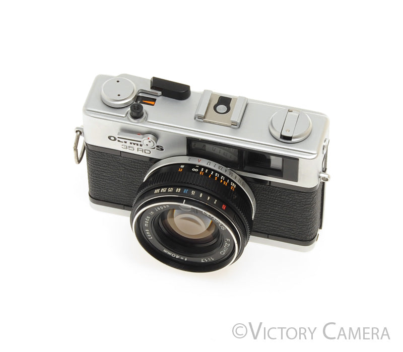 Olympus 35RD Chrome 35mm Film Rangefinder Camera w/ 40mm f1.7 Lens  [EXC] - Victory Camera