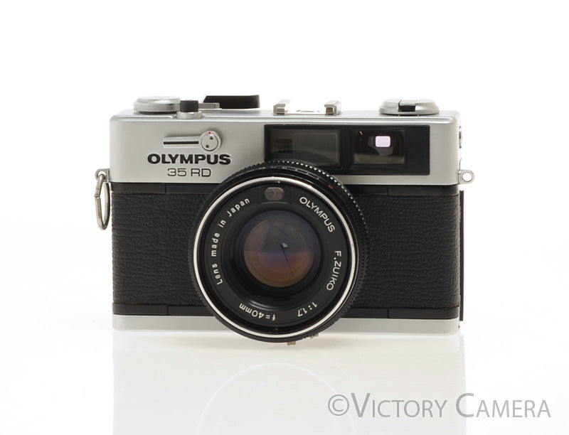 Olympus 35RD Chrome 35mm Film Rangefinder Camera w/ 40mm f1.7 Lens  [EXC] - Victory Camera