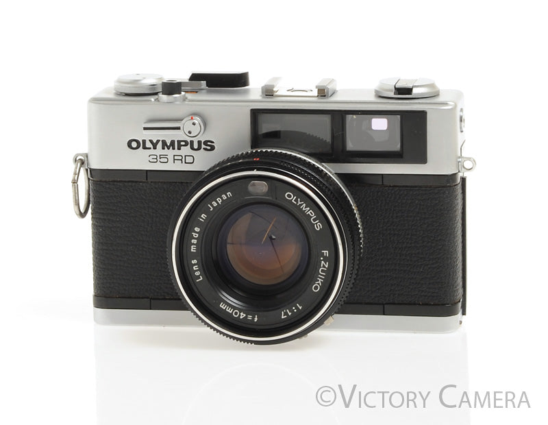 Olympus 35RD Chrome 35mm Film Rangefinder Camera w/ 40mm f1.7 Lens [EXC] - Victory Camera
