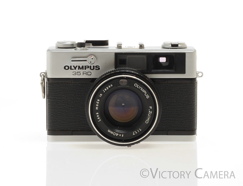Olympus 35RD Chrome 35mm Film Rangefinder Camera w/ 40mm f1.7 Lens  [EXC] - Victory Camera