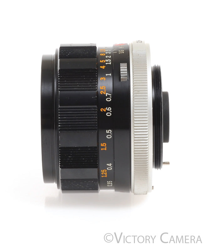 Olympus v. Rare 35mm f2.8 G. Zuiko Wide Lens for FTL M42 Screw Mount -Clean- - Victory Camera