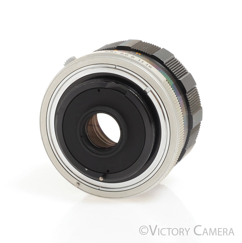 Olympus v. Rare 35mm f2.8 G. Zuiko Wide Lens for FTL M42 Screw Mount -Clean- - Victory Camera