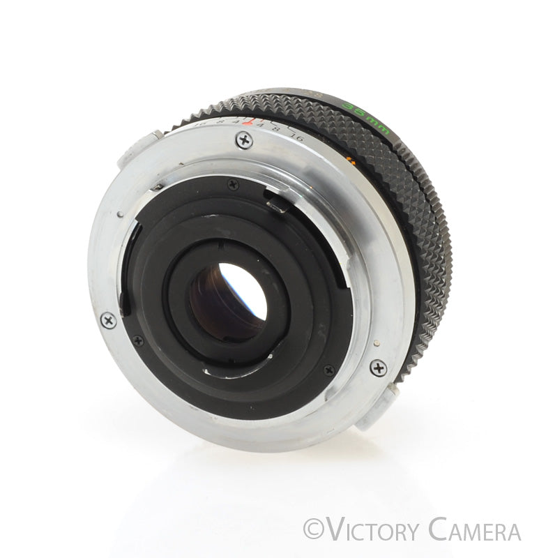 Olympus G.Zuiko 35mm f2.8 Auto-W OM Wide Angle Prime Lens [EXC-] - Victory Camera