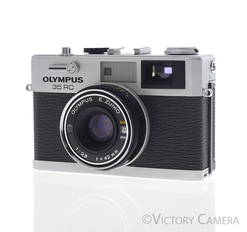 Olympus 35Rc 35 RC Rangefinder Camera w/ 42mm f2.8 Lens -New Seals- [EXC+] - Victory Camera