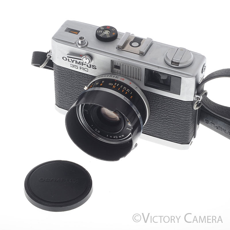 Olympus 35RC 35 RC Rangefinder Camera w/ 42mm f2.8 Lens [EXC-] image 6